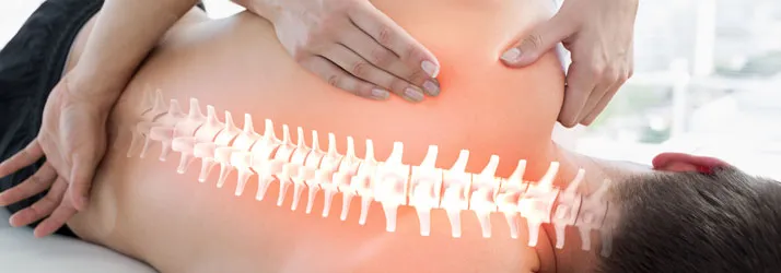 Chiropractic care for a curved spine